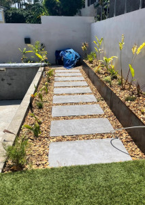 Photo de galerie - Création d’un jardin paysager 