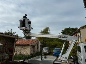 Photo de galerie - Nacelle pour élagage 