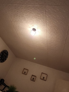 Photo de galerie - Pose applique plafond 