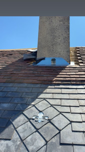 Photo de galerie - Remplissage toiture tourangelle avec motif