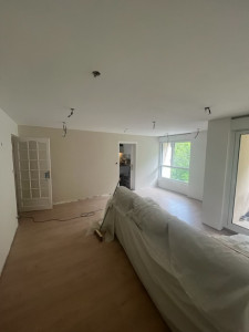 Photo de galerie - Peinture blanche + couleur