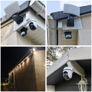 Photo de galerie - Installation éclairage extérieur en 
