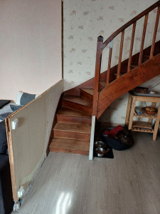 Photo de galerie - Avant fabrication verrière avec luminaire 