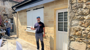 Photo de galerie - Finition enduit Pierre apparente
