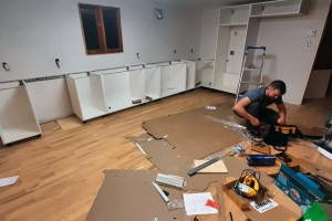 Photo de galerie - Pose de cuisine équipée 