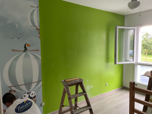 Photo de galerie - Peinture - Tapisserie