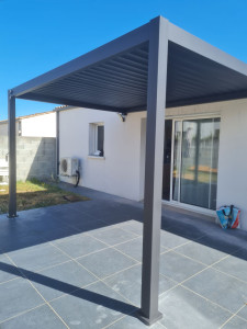 Photo de galerie - Montage pergola 