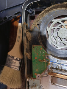 Photo de galerie - Nettoyage d'une ps5