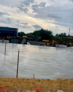Photo de galerie - Dalle béton finition lissé