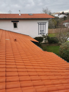 Photo de galerie - Nettoyage toiture arcangues 