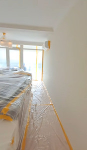 Photo de galerie - Protection avant peinture 