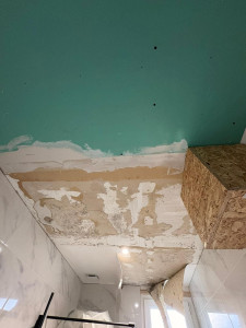 Photo de galerie - Réfection plafond