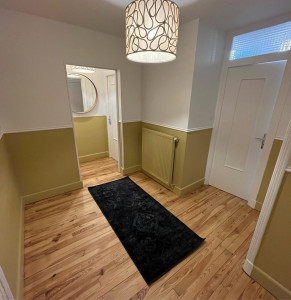 Photo de galerie - Rénovation en enduit et application peinture 