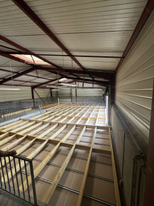 Photo de galerie - Création d’un plafond 