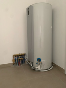 Photo de galerie - Pose et raccordement de ballon thermodynamique 