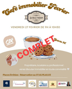 Photo de galerie - 2ème café immo