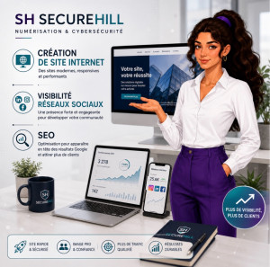 Photo de galerie - Créationdz sites internet professionnels ,SEO et visibilité sur les ressaux sociaux pour développer votre activité et attirer plus de clients.Devis gratuit 