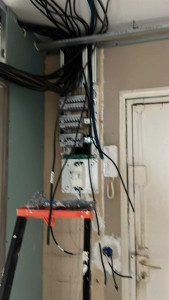 Photo de galerie - Installation tableau électrique