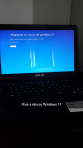 Photo de galerie - Mise à niveau Windows 11