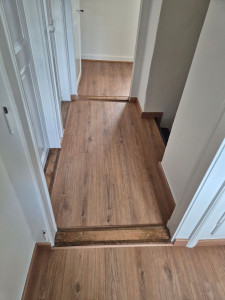 Photo de galerie - Pose de parquet flottant