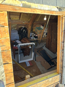 Photo de galerie - Pose d’un Velux 