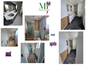 Photo de galerie - RENOVATION SALLE DE BAIN