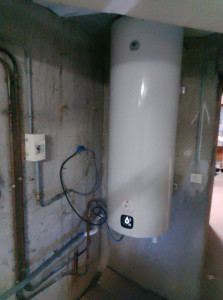 Photo de galerie - Mise en place BEC, Avec modification complète de l'évacuation....une sacrée journée ?