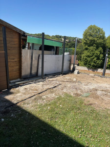 Photo de galerie - Pose clôture 