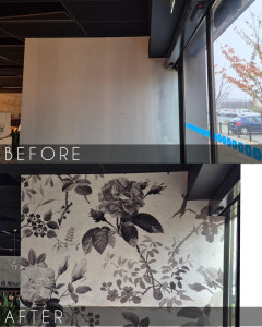 Photo de galerie - Papier peint en raccord sauter 