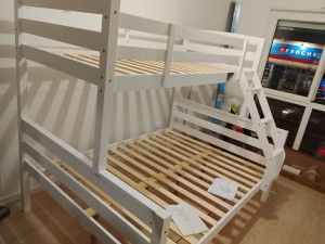 Photo de galerie - Montage d'un lit superposé 2 places