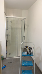 Photo de galerie - Montage cabine douche