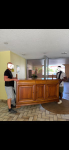 Photo de galerie - Manutention d’un meuble lourd 