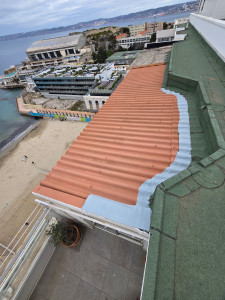 Photo de galerie - Rénovation de toiture à Marseille