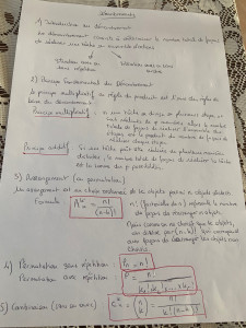 Photo de galerie - Dénombrement terminal S