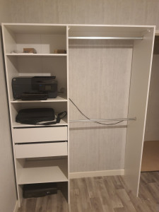 Photo de galerie - Montage de dressing 
meuble de cuisine salle de bain 