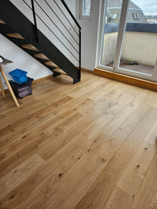 Photo de galerie - Pose de parquet - Revêtement de sol