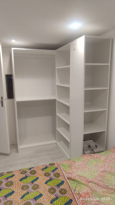 Photo de galerie - Fabrication d'une armoire sur mesure.