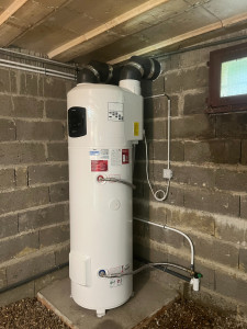 Photo de galerie - Pose et raccordement d'une chauffe-eau thermodynamique