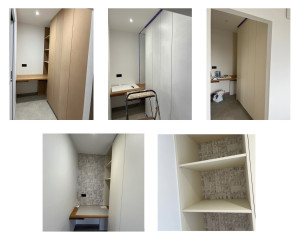 Photo de galerie - Idée d’agencement pour le projet - réalisation de la peinture - pose du papier peint 