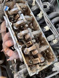 Photo de galerie - Changement joint de culasse clio 2