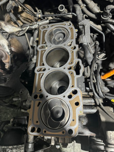 Photo de galerie - Remplacement joint de culasse Audi A4