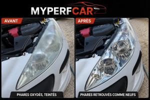 Photo de galerie - Rénovations des phares avant 