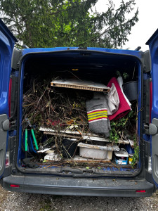 Photo de galerie - Évacuation de gravats et déchets verts