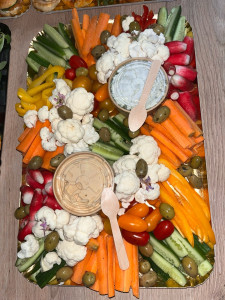 Photo de galerie - Plateau de légumes croquants 