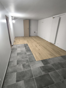 Photo de galerie - Pose d'un parquet contrecollé 