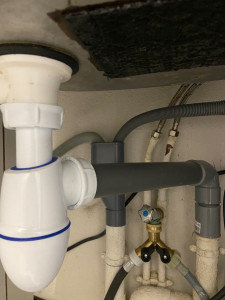 Photo de galerie - Changement siphon + tuyaux d’évacuation évier cuisine