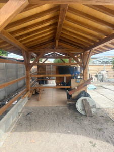 Photo de galerie - Garage tout en chêne 