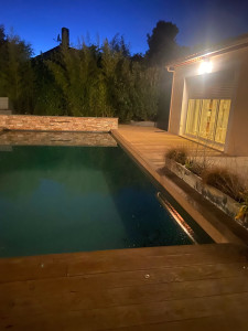 Photo de galerie - Réparation terrasse piscine ( FINI ) 