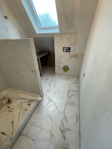 Photo de galerie - Carrelage sol et mur 