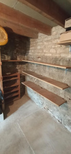 Photo de galerie - Mise en place d'étagères